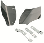 Kuryakyn Reflective Smoke Saddle Shields (1186)