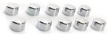 Kuryakyn Chrome Kool Kaps for 3/8" Allen Head Bolts - 10 Pack (2445)