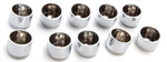 Kuryakyn Chrome Kool Kaps for 3/8" Allen Head Bolts - 10 Pack (2445)