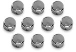 Kuryakyn Chrome Kool Kaps for 5/16" Hex Head Bolts - 10 Pack (2446)