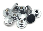 Kuryakyn Chrome Kool Kaps for 5/16" Allen Head Bolts w/Socket Cap (2443)