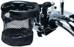 Kuryakyn Universal Black Drink Holder w/Basket & 1" Bar Clamp (1729)
