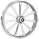 RC Components Exile 21" x 3.5" Chrome Aluminum Front Wheel (21350-9031-122C)