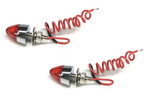 Pro-One Mini Bullet LED Marker Lights w/Red Lens (402270)