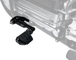 Kuryakyn Ergo III Gloss Black Cruise Mounts w/Trident Dually ISO-Pegs (3990)