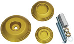 Kuryakyn Lodestar Gold Rear Axle Sliders (3802)