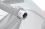 Kuryakyn Lodestar Silver Handlebar Bar End Sliders (3806)