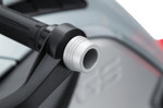Kuryakyn Lodestar Silver Handlebar Bar End Sliders (3806)