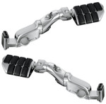Kuryakyn Ergo II Chrome Mini Arms w/Dually ISO-Pegs (4073)