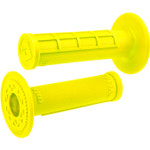 ODI Ruffian MX Fluorescent Yellow Half Waffle Grips (H01RFFY)