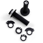 ODI MX V2 Lock-On Grips | Full Diamond  | Twist Throttle | Black (H36NWB)