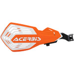 Acerbis K-Future Handguards | Orange/White (2801976816)
