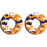 Factory Effex KTM Blue/Orange Grip Dounts (22-67500)