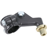 Parts Unlimited Two-Piece Black Clutch Lever Holder (45-1022)