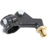 Parts Unlimited Two-Piece Black Clutch Lever Holder (45-1052)