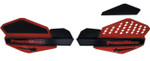 Powermadd Star Series Red/Black MX Handguards w/Removable Vent Covers (34202)