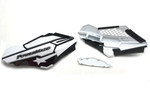 Powermadd Sentinel Black/White Handguards (34428)