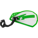 Cycra Cyclone White/Green MX Handguards (1CYC-0056-241)