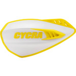 Cycra Cyclone White/Yellow MX Handguards (1CYC-0056-234)