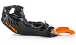 Acerbis Black/Orange Plastic Skid Plate (2736365229)