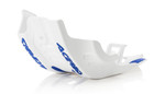 Acerbis White/Blue Plastic Skid Plate (2733461029)