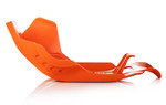 Acerbis Orange/White Plastic Skid Plate (2733465321)