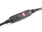 Koso X-Claw Heated Clip-On Grips for 12V Power Source (AX1200M0)