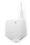 Acerbis Front White Number Plate for 00-21 KX65/03-14 RM65 (2070920002)