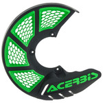 Acerbis X-Brake 2.0 Black/Green Vented Front Brake Disc Cover (2449491043)
