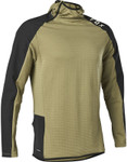 Fox Racing Defend Thermo Mens Hooded MTB Mountain Bike Jersey
