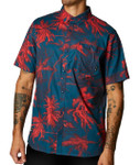 Fox Racing Bad Trip Mens Short Sleeve Button Up Shirt