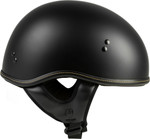 Highway 21 .357 Solid Motorcycle Half Helmet
