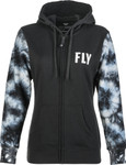 Fly Racing Tie-Dye Womens Zip Up Hoody