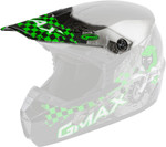 GMAX MX-46Y Anim8 Helmet Replacement Visor/Peak