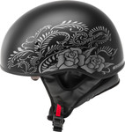 GMAX HH-65 Naked Rose Motorcycle Half Helmet