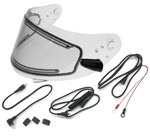 Castle X Thunder3 SV/Mugello Dual Pane Electric Heated Snow Shield