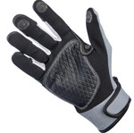 Biltwell Baja Mens Leather/Textile Motorcycle Gloves