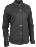Speed & Strength Speed Society Womens Armored Motorcycle Riding Shirt