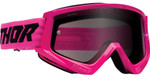 Thor Combat Racer Sand MX Offroad Goggles w/Smoke Lens