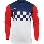 Thor Hallman Differ Checkers Mens MX Offroad Jersey