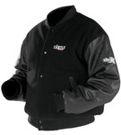 Castle X Letterman Mens Leather Motorcycle Jacket