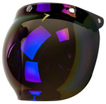 GMAX Universal 3-Snap Helmet Flip-Up Bubble Visor