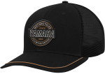 Licensed Yamaha Motorcycle Patch Curved Bill Snapback Hat