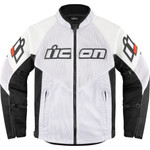 Icon Mesh AF CE Mens Leather Motorcycle Jacket