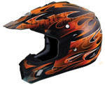 THH TX-12 Flame Youth MX Offroad Helmet