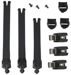 Fox Racing 2019 Comp Boot Replacement Strap Kit/Buckle/Pass