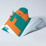Fox Racing V1 Vandal Youth Helmet Replacement Visor/Peak
