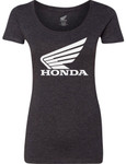 Licensed Honda Wing Womens Short Sleeve T-Shirt