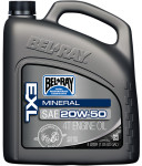 Bel-Ray EXL Mineral 4T Engine Oil 20W-50 4 Liter (99100-B4LW)