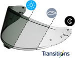 Shoei RF-1400-X-15 CWR-F2 Transitions Pinlock Ready Shield